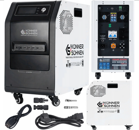  Портативна електростанція KS 3000PS 3000W 3000Wh LifePo4 UPS MPPT KÖNNER & SÖHNEN