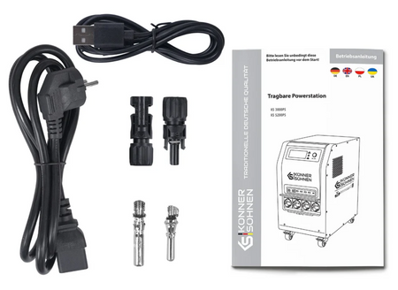  Портативна електростанція KS 3000PS 3000W 3000Wh LifePo4 UPS MPPT KÖNNER & SÖHNEN